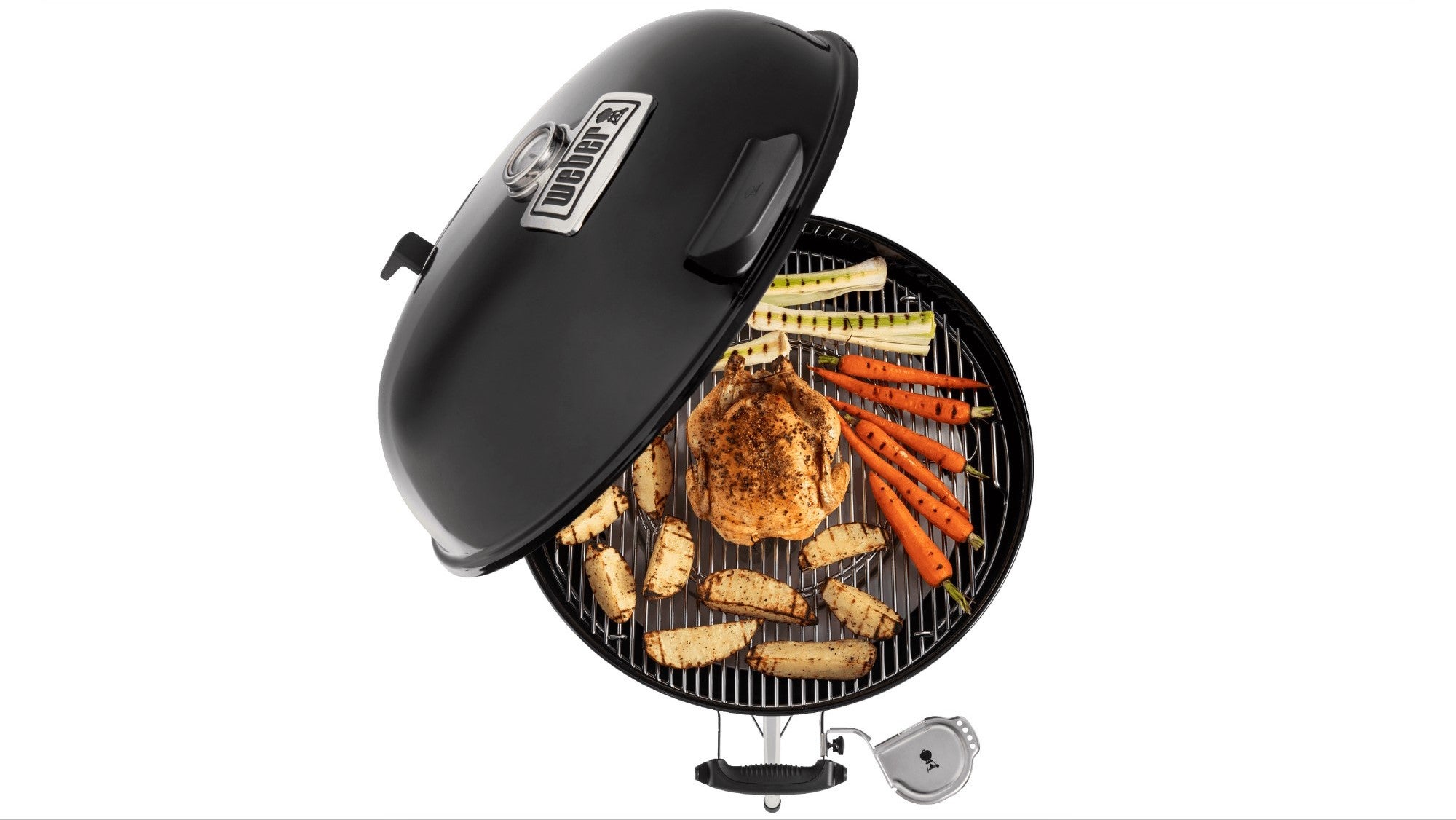 Redaktør Forbløffe Sædvanlig Weber Master-Touch GBS Premium E-5775 Charcoal Barbecue 57cm review:  Sear-iously good | Expert Reviews
