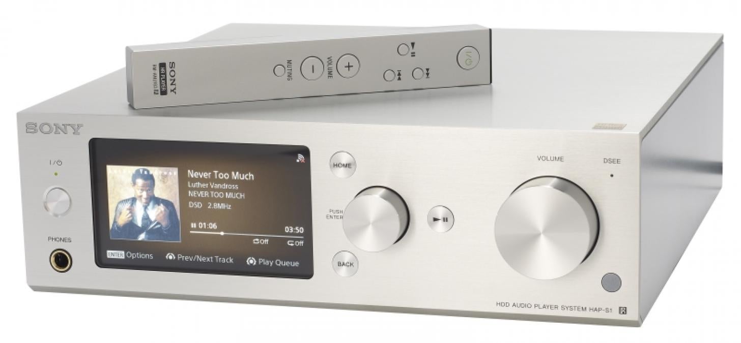 SONY HAP-S1 HDD Audio Player System review | Expert Reviews